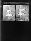 Two little guys dressed in costumes (2 Negatives), undated [Sleeve 26, Folder b, Box 45]